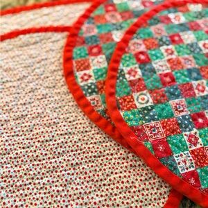 Christmas Quilted Placemats